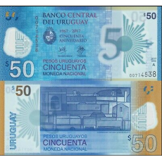 Uruguai 50 Pesos 2017